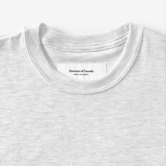 Province of Canada Monday Long Sleeve Crop S Cloud NWOT - Picture 3 of 5